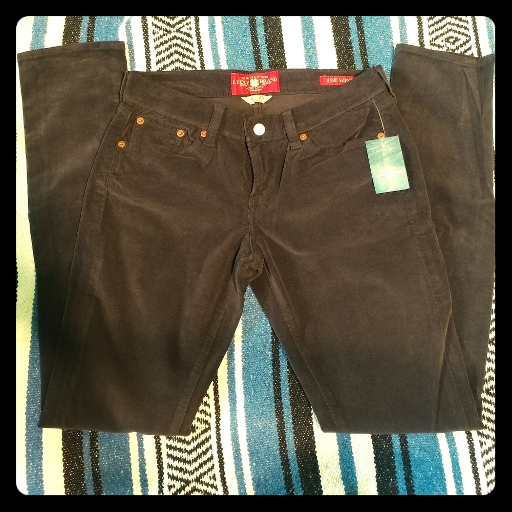 Lucky Brand Zoe Skinny corduroy jeans